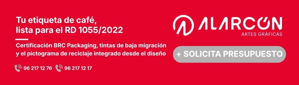 soluciones para etiquetas adhesivas en bobina para el sector del café y el té